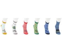 Cepewa - 82189 - Zaubersocken, Sprüche, 6er Set, Baumwolle, Größe: 36-40, waschbar bis 30 Grad