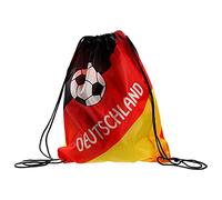 Cepewa Fanartikel WM EM │Matchbeutel Sportbeutel │Fanmeile Public Viewing │schwarz rot Gold (1 x Matchbeutel Deutschland)
