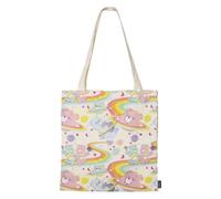 ARTESANÍA CERDÁ Einkaufstasche Care Bears – Baumwolle, lizenziert, Charaktermuster, mehrfarbig