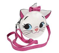 Cerdá Bolso Bandolera Disney Marie Rucksack, 18 cm, Weiß (blanco)