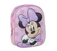 CERDÁ LIFE'S LITTLE MOMENTS Unisex-Kinder-Rucksack Minnie 3D Maus Rosa