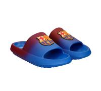 Flip-Flops FC Barcelona, Unisex, für Erwachsene, Strand- und Poolsandalen, 100% EVA, leicht und bequem, Design in Blau und Granat mit Wappen, offizielles Lizenzprodukt, blau, 42/43 EU