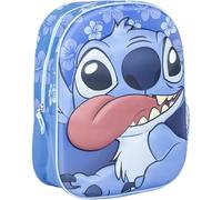 CERDA GROUP Baby-Jungen Cerda, Unisex Kinder, Standard, bunt, Estándar Stitch Kinderrucksack, Blau