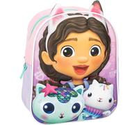 CERDA GROUP Unisex Kinder Cerda, Standard, bunt, Estándar Gabby's Dollhouse Kinderrucksack, Rosa