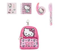 Cerda Hello Kitty Hello Kitty Mini-rucksack Schreibwaren-set 19.5x22.5x4.5 Cm