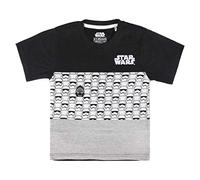 Cerdá Jungen Camiseta Manga Corta Premium Star Wars T-Shirt, Schwarz (Negro C02), 6 Jahre (Herstellergröße: 6)