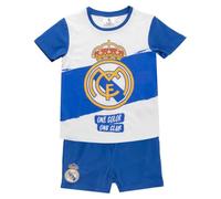 CERDÁ Life’S Little Moments, Real Madrid Schlafanzug Kinder, Real Madrid Fanartikel Pyjama Set aus 100% Baumwolle, 145 g/m², Geschenk für Jungen & Mädchen (DE/NL/SE/PL, Alter, 4 Jahre, Regular)