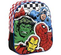 CERDÁ LIFE'S LITTLE MOMENTS Avengers 3D Kinderrucksack, Maße 25,0 x 31,0 x 10,0 cm, Unisex, Kinder, Modell 3, Modell: 3, 25.0x31.0x10.0 cm