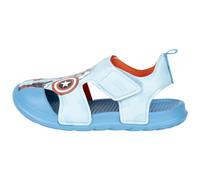 CERDÁ LIFE'S LITTLE MOMENTS Avengers Sandalen für Kinder - Größe 26 - aus Polyester - EVA-Gummisohle - Iron Man und Captain America Aufdruck - Original Produkt entworfen in Spanien