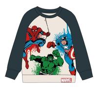 CERDÁ Life's Little Moments Avengers Sweatshirt, originelles Design und offizielles Lizenzprodukt, bequem, warm, Unisex, Kinder, Avengers, 6 Jahre