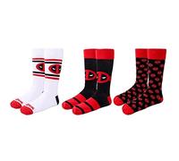CERDÁ LIFE'S LITTLE MOMENTS Baby Boys Calcetines Algodón Mujer De Licencia Oficial Pack 3 Deadpool Damen Baumwollsocken-Offizielle Marvel-Lizenz, Multicolor, 40