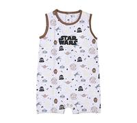CERDÁ LIFE'S LITTLE MOMENTS - Baby Kleidung für Junge aus Baumwolle 100% hergestellt | Strampler mit Träger von Star Wars - Offizielle Lizenz Star Wars