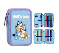 CERDÁ LIFE'S LITTLE MOMENTS Bluey & Bingo 2-Fächer-Schul-Federmäppchen