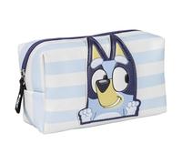 CERDÁ LIFE'S LITTLE MOMENTS, Bluey Kosmetiktasche, Kosmetiktasche für Mädchen, Reise-Organizer für Kosmetik und Zubehör, 17 x 10 x 7 cm, kompakt, wasserdicht, offizielles Produkt