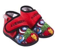 CERDÁ LIFE'S LITTLE MOMENTS Botas Estar Por Casa para Bebe Niño de Licencia Oficial Marvel The Avengers Hausschuhe für Babys, Jungen, offizielles Lizenzprodukt, rot, 23 EU