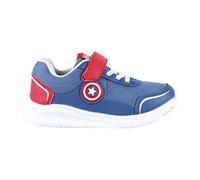 CERDÁ LIFE'S LITTLE MOMENTS - Captain America Kinderschuhe für Jungen - Sportschuhe mit verstärkter Fußspitze und Klettverschluss für optimalen Komfort - Offizielle Lizenz von Marvel