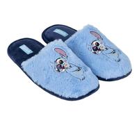 CERDÁ LIFE'S LITTLE MOMENTS - Offene Hausschuhe von Stitch - Farbe Blau - Größen 38/39 - Pantoffeln - Hausschuhe aus Polyester mit TPR-Sohle - Originalprodukt