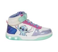 CERDÁ LIFE'S LITTLE MOMENTS Deportiva Suela PVC Con Luces Stitch Leichtathletik-Schuh, Weiß, 29 EU