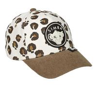 CERDÁ LIFE'S LITTLE MOMENTS - Der König der Löwen Schirmmütze - Braun - Größe 57 cm - Aus Baumwolle und Polyester - Simba Druck - Original Produkt