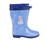 CERDÁ LIFE'S LITTLE MOMENTS Die Eiskönigin Mädchen mit verstellbarem Gummizug Gummistiefel, Blau, 29 EU