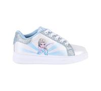 CERDÁ LIFE'S LITTLE MOMENTS - Die Eiskönigin Weiße Kinder Turnschuhe mit Glitzer für Mädchen | Sportliche Sneakers mit Stil und optimalem Offizielle Lizenz von Disney