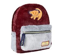 CERDÁ LIFE'S LITTLE MOMENTS - Disney Der König der Löwen Rucksack Kinder | Samtige Kinder Rucksack Mädchen für Freizeit oder Schule - Offizielle Disney Lizenz, Mehrfarbig, Einheitsgröße