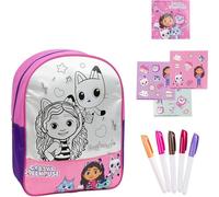 CERDÁ LIFE'S LITTLE MOMENTS DIY Set Gabby 's Dollhouse Rucksack, Maße 30,0 x 38,0 x 14,0 cm, Unisex, Kinder, Modell 21, Modell: 21 cm, 30.0x38.0x14.0 cm