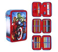 Cerda Group The Avengers Triple Pocket Pencil Case Marvel Mehrfarbig Mann (Herstellerartikelnummer: 8445484143478)