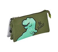 CERDÁ LIFE'S LITTLE MOMENTS - Estuche Escolar 3 Compartimentos Unisex de Jurassic Park | Podrá Llevar Todo EL Material Escolar Necesario para Primaria - Licencia Oficial Universal Studios