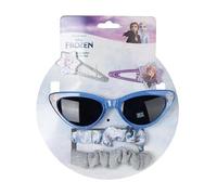 CERDÁ LIFE'S LITTLE MOMENTS Frozen-Schönheitsset für Kinder - Farbe Blau - Komplettset - mit Sonnenbrille, 2 Haarnadeln und 2 Haarspangen - Original Produkt entworfen in Spanien