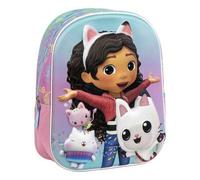 CERDÁ LIFE'S LITTLE MOMENTS Gabby's Dollhouse 3D Kinderrucksack Maße 25,0x31,0x10,0 cm, Unisex Kinder, Mod. 22