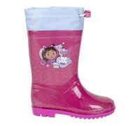 CERDÁ LIFE'S LITTLE MOMENTS Jungen Unisex Kinder Botas Lluvia PVC Gabby´s Dollhouse Gummistiefel, Rosa, 23 EU