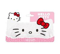 CERDÁ LIFE'S LITTLE MOMENTS Hello Kitty Make-up-Stirnband, weich und verstellbar, ideal für Gesichtsreinigung, Make-up und Spa