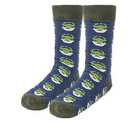 CERDÁ LIFE'S LITTLE MOMENTS Herren Elastische Socken Mandalorian Kapsel von Baby Yoda-Offizielles Disney-Lizenz, mehrfarbig, Standard, bunt