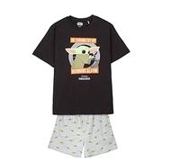 CERDÁ LIFE'S LITTLE MOMENTS Homme Pyjama pour Homme The Mandalorian - Licence Officielle Star Wars Ensemble de pijama, Marron, S EU