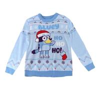 Bluey Kinder Weihnachtspullover - Strick Xmas Sweater / 5 Jahre
