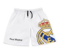 CERDÁ LIFE'S LITTLE MOMENTS Jungen Bermuda Baño Real Madrid para Niños, Pantalón de Natación Oficial Y Secado Rápido | Bañador Infantil Schwimm-Slips, weiß, 8 Jahre