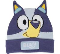 CERDÁ Life's Little Moments Jungen Gorro Punto Aplicaciones Bluey Baskenmütze, Weiß, Einheitsgröße EU