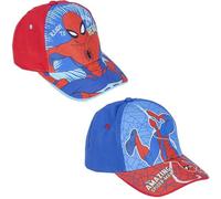 CERDÁ LIFE'S LITTLE MOMENTS Jungen Kindermütze mit Spiderman-Visier, Blau Cap, One Size