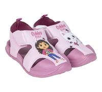 CERDÁ LIFE'S LITTLE MOMENTS Gabby's Dollhouse Kindersandalen - Größe 26 - aus Polyester - EVA-Gummisohle - Gabby und Paws Panty Print - Original Produkt entworfen in Spanien