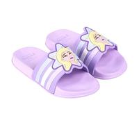 CERDÁ LIFE'S LITTLE MOMENTS Kinder Pantoletten Mädchen mit Motiven von Eiskönigin 2 Bedruckt | Sandalen Sommer mit Eva Sohle-Offizielle Lizenz Disney, Lila, 29 EU
