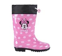 CERDÁ LIFE'S LITTLE MOMENTS - Kinder Winterstiefel Mädchen mit verstellbarem Stopper für optimale Anpassung | Wasserdichte Winter Gummistiefel Kinder von Minnie Mouse - Offizielle Disney Lizenz