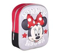 CERDÁ LIFE'S LITTLE MOMENTS - Kindergartenrucksack mit 3D Abbildung von Minnie Mouse - Vorschulranzen mit Einzeltasche für 3-6 Jährige Kinder - Offiziel Lizenziert von Disney