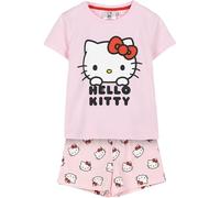 CERDÁ LIFE'S LITTLE MOMENTS Kurzes Pyjama-Set Hello Kitty für Mädchen - Süßes Schlafoutfit mit Hello Kitty Motiv