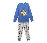 CERDÁ LIFE'S LITTLE MOMENTS Langer Schlafanzug, Single-Jersey, Mickey, blau, XXL