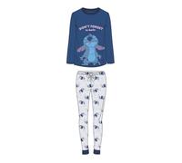 CERDÁ LIFE'S LITTLE MOMENTS Langer Schlafanzug, Single-Jersey, Stitch, blau, XL