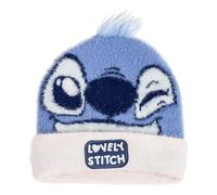 CERDÁ LIFE'S LITTLE MOMENTS Mädchen | Gorro De Punto Stitch Tejido Suave Y Cálido - Diseño Único Baskenmütze, Rosa/Blau, Einheitsgröße EU