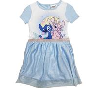 CERDÁ LIFE'S LITTLE MOMENTS Mädchen Kleid Elegantes und Bequemes Design mit Lebendigen Farben und Bezaubernden Drucken von Disney Kleid, Eiskönigin, Hellblau, 6 Jahre