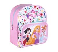 CERDÁ Kindergartenrucksack Disney 30 cm – transparentes Fach, verstellbare gepolsterte Träger, Rosa