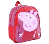 CERDÁ LIFE'S LITTLE MOMENTS Mädchen Rucksack Peppa Wutz Schulrucksack für Kinder-Offizielle Nickelodeon Lizenz, Mehrfarbig, Standard, 2100003415, Einheitsgröße